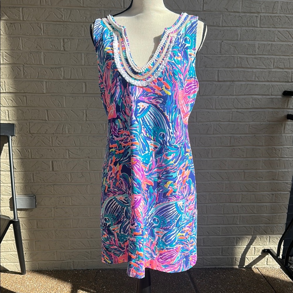 Lilly Pulitzer “Cosmic Coral” Dress